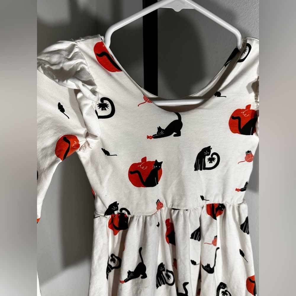 Monica and Andy 5T Halloween organic cotton dress - Picture 2 of 5